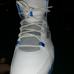 Blue White & Grey Jordan Flight Club